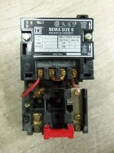 New Square D 8536 SBG 1 AC Magnetic Starter Form CS 120/240 Coil Ser. A NIB - Picture 1 of 4