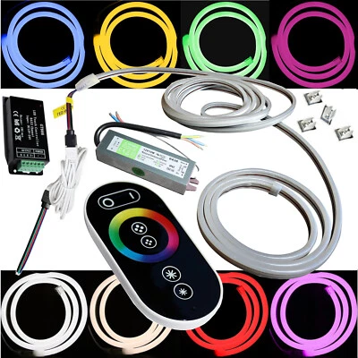 12V / 230V RGB LED Sauna Fass Beleuchtung Set Fasssauna Unterbankbeleuchtung - Bild 1 von 2