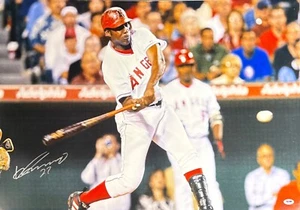 Vladimir Guerrero 20x30 Angels Photo PSA 5A43901 - Picture 1 of 2