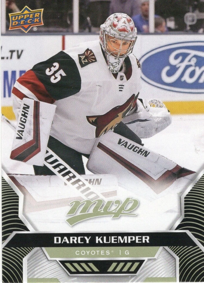 20-21 2020-21 UD MVP Darcy Kuemper #68-Coyotes - Image 1 of 1