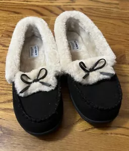 Zapatillas de casa Old Navy para mujer sin cordones de gamuza sintética forradas de sherpa talla 8 - Imagen 1 de 4