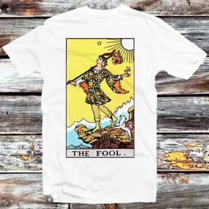 Tarot Der Narr Spielkarte T-Shirt B1059 - Bild 1 von 2