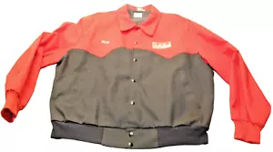 Giacca uomo Rodeo Houston ricamata con bottoni extra large XL USA - Foto 1 di 13