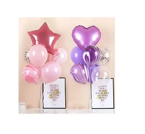 Table Balloon Stand Kit for Birthday, Wedding Party, Anniversary Decor - 4 Pack - Imagen 1 de 14
