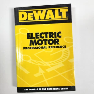 DeWalt Electric Motor Professional Reference Series American Contractors Educat - Picture 1 of 5