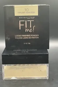 Pack Of 2 Maybelline Fit Me Loose Finishing Powder 0.7oz  ea. Fair Light 10 - Picture 1 of 5