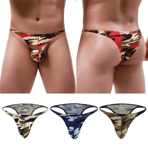 Bielizna męska Stringi Męskie Szorty Bikini Spodnie Dla gejów Chłopców > - Zdjęcie 1 z 20
