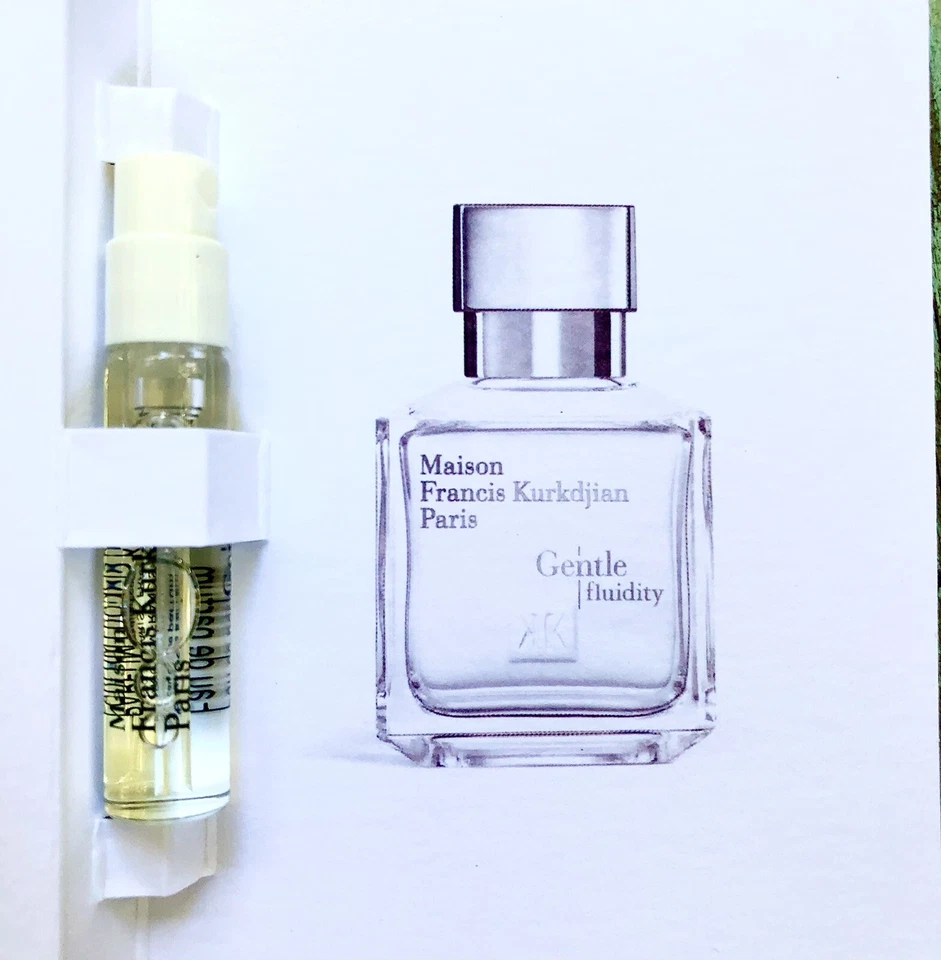 Frasco spray Gentle Fluidity Silver de Maison Francis Kurkdjian 2 ml nuevo sellado Foto 1 de 4