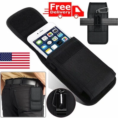 10pcs Cell Phone Pouch Tactical Holster Metal Belt Clip Loop Rugged Case LOT - Image 1 of 4