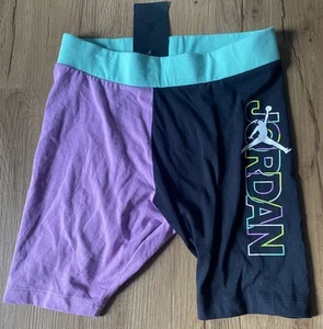 Jordan Girls AIR JORDAN NIKE Jumpman Bike Shorts Size XL 13-15 Yrs NWT $25 - Picture 1 of 2