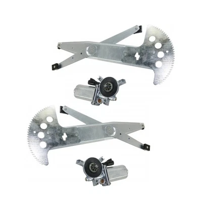 For Chevy Uplander 2005-2009 Window Regulator Driver&Passenger Side Pair, Front Foto 1 de 4