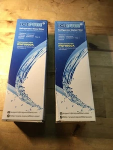 2x Icepure Filters RWF0900A New Sealed Two Filters.fast Shipping - Picture 1 of 5