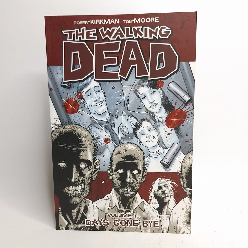 The Walking Dead Vol 01 Days Gone Bye Graphic Novel Robert Kirkman Book - image 1 of 4