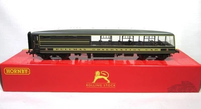 HORNBY R4437 Pullman Devon Belle Observation Car with Lights - OO Gauge - Image 1 of 4