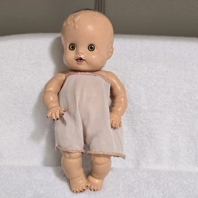 VTG Sunbabe So-Wee Ruthe Newton New York Rubber 10” Doll 1950s - Image 1 of 4