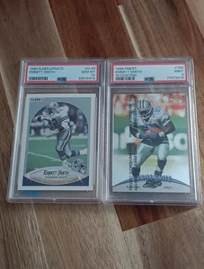 Dallas Cowboys Emmitt Smith Lot 31 Football Cards- Includes PSA 9 & 10 - Picture 1 of 19