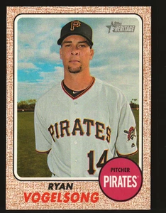 Topps Heritage #236 2017 - Ryan Vogelsong - Pittsburgh Pirates 17-1253 - Imagen 1 de 2