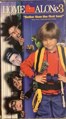 RARE! Home Alone 3 20th Century Fox Home Entertainment VHS Movie Tape 1998 GOOD! - Image 1 of 4