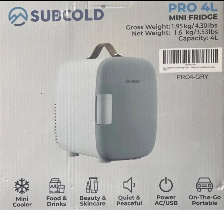 Subcold Pro4 Mini USB Fridge Cooler 4 Litre / 6 Cans