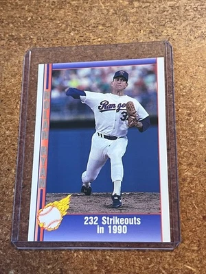 1991 Pacific Baseball Nolan Ryan Texas Express # 73 232 Strikeouts In 1990 - Image 1 of 4