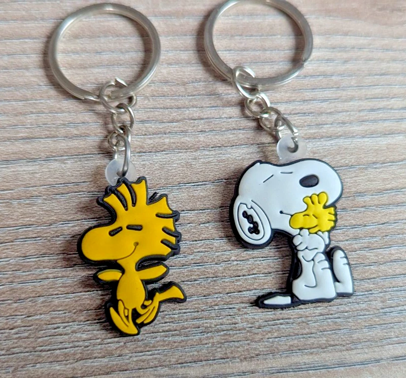 MARKENLOS Schlüsselanhänger f. Snoopy* Fans. Woodstock. Retro Geschenk Kinder Geburtstag