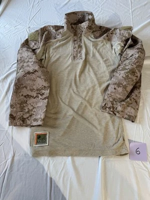USMC Digital Desert  Marpat FR Combat Shirt Small Regular. - Image 1 of 4