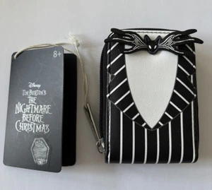 Cartera acordeón Loungefly La noche antes de Navidad traje Jack Skellington nuevo con etiquetas - Imagen 1 de 10