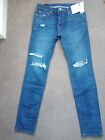 ABERCROMBIE AND FITCH MEN'S Ripped Super Skinny Jeans SIZE W 33 X 34