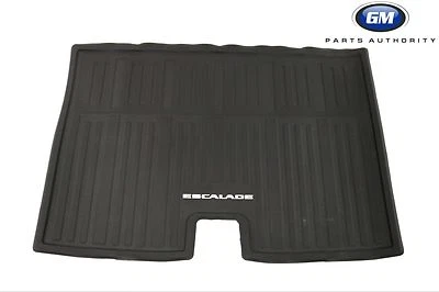 Cadillac Escalade ESV Premium 2015-2020 alfombrilla de carga para todo clima 22823338 negra OEM Foto 1 de 4