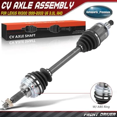 Conjunto de eje CV delantero izquierdo para Lexus RX300 1999 2000 2001 2002 2003 V6 3,0 L AWD Foto 1 de 4