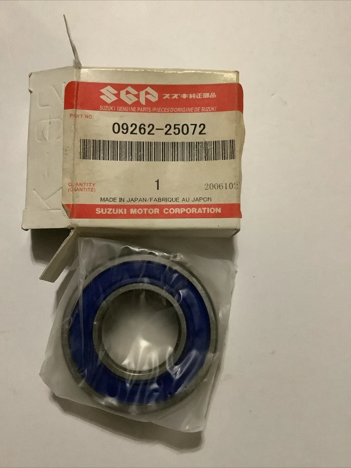 Suzuki 09262-25072. Cojinete de rueda OEM. Suzuki VZR AN VZ VL. S125. Foto 1 de 1