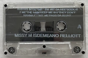 SUPER RARE Missy Misdemeanor Elliot -Promo-ERROR MISSPELLED NAME - Cassette Tape - Picture 1 of 2