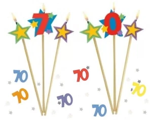 BRILLANTE CONFETI 70 - DECORACIÓN DE FIESTA DE MESA - FIESTA DE CUMPLEAÑOS #15105 - Imagen 1 de 3