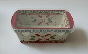 Temptations Old World Mini Loaf Pan Ovenware with Gift Box NEW - Bild 1 von 5