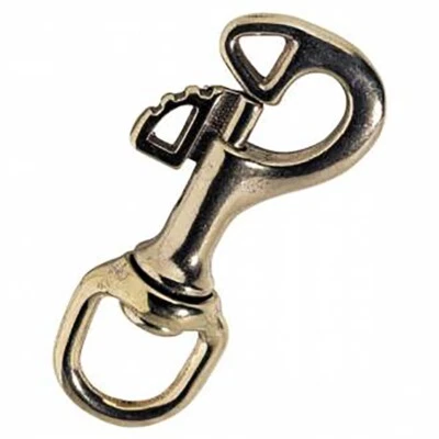 KONG Marine Bronze Snap 361 20mm Natural Finish Swivel Clip Trigger Hook Snap