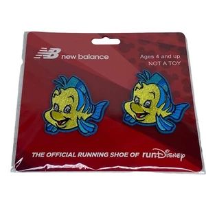 New Balance runDisney Little Mermaid Flounder Shoe Clips - Picture 1 of 1