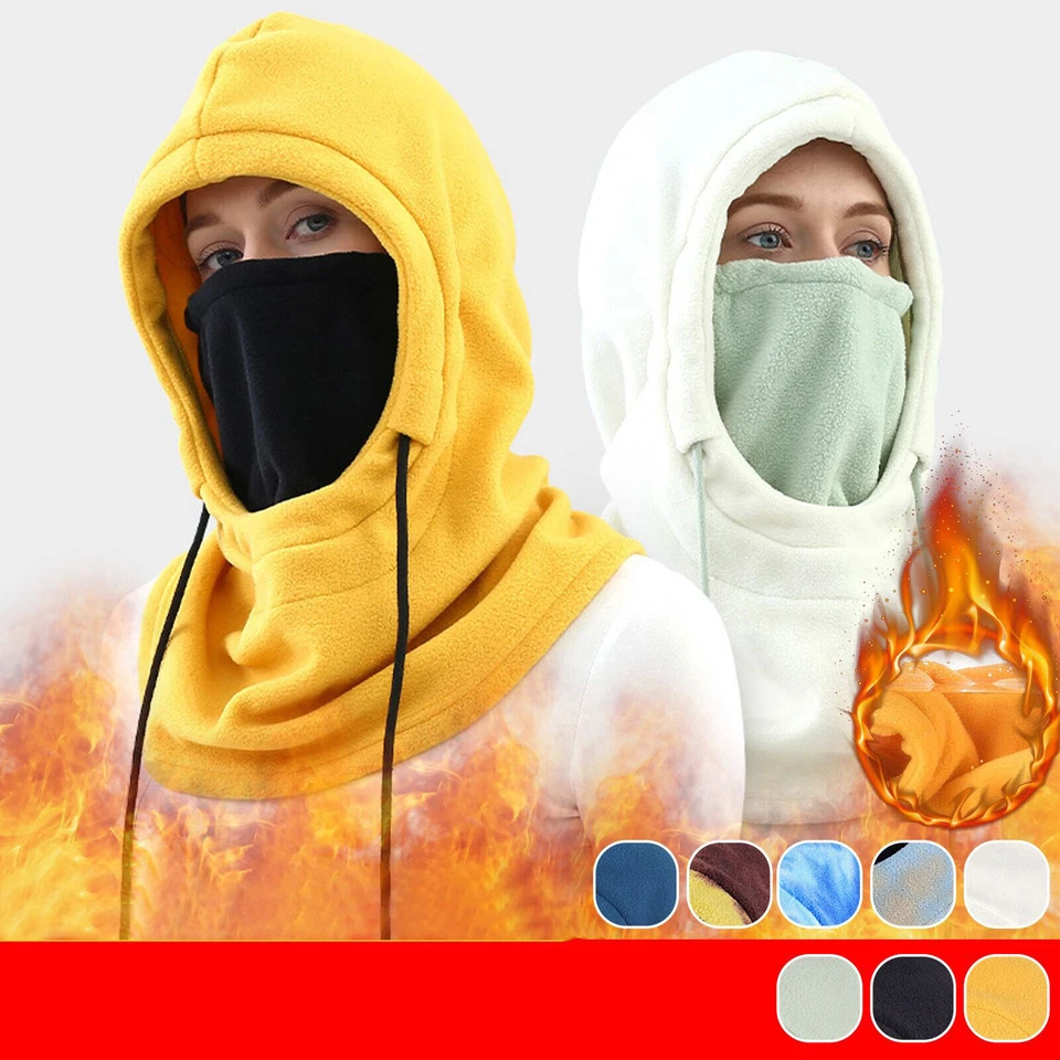 Winter Cycling Ski Warm Hat Face Protection Headband Bib Windproof And Cold - Image 1 of 4