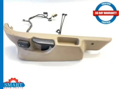 Interruptor del panel de ajuste del asiento BMW Z3 Roadster con moldura bronceada conductor izquierdo 96-02 OEM Foto 1 de 4