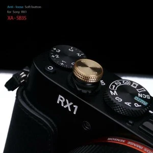 Gariz Screw type Soft Button Gold XA-SB3S for Sony RX1 - Picture 1 of 7