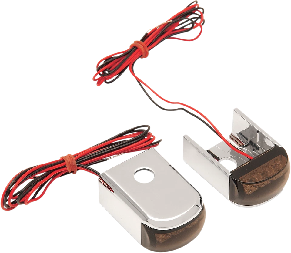 Alloy Art Fender Strut LED Marker Lights Harley-Davidson FXD Dyna 92-05 DSL-1 - Image 1 of 1