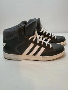 Adidas Varial Mid Skateboard Sneakers Mens Size 9.5 Black Athletic - Picture 1 of 10