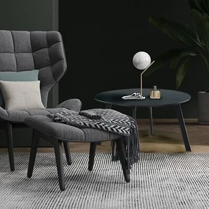 Round Coffee Table Patio Side Table - Picture 1 of 13