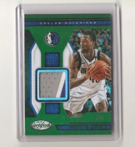 2018-19 Panini Certified HARRISON BARNES Materials Mirror Emerald Patch 1/5 - Picture 1 of 1