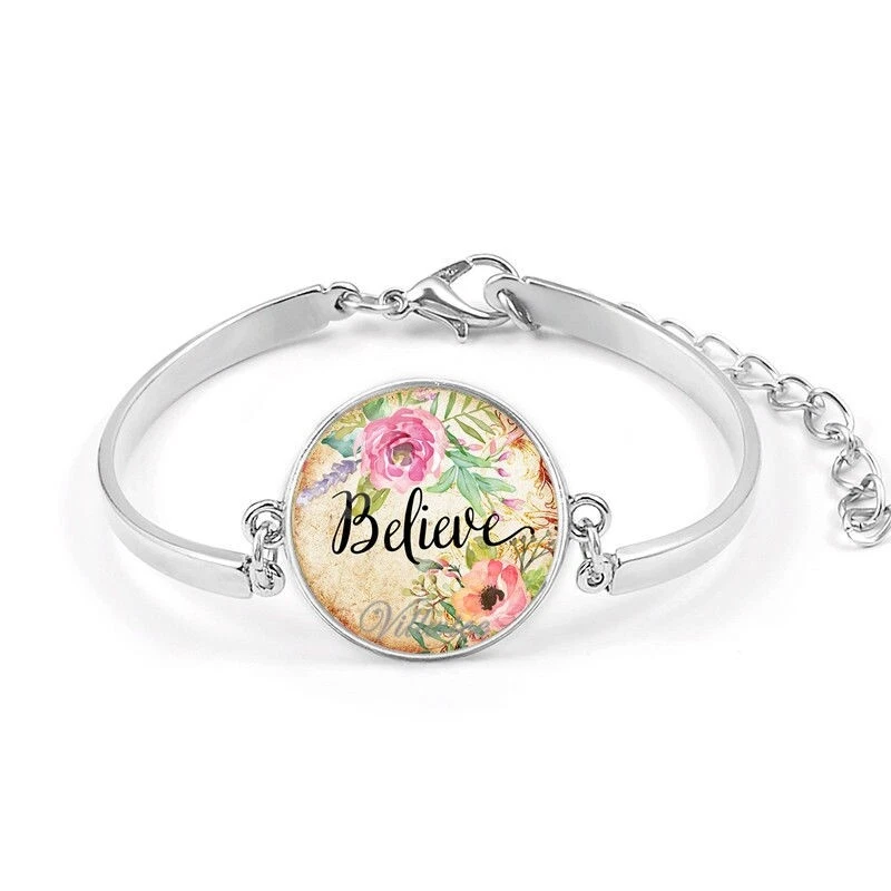 Handgemachte Bibel Vers Armband Glauben,Traum,Liebe,Hoffnung,glauben Bracelet - Bild 1 von 4