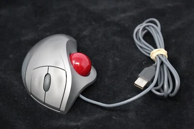 LOGITECH T-BB18 Trackman Wheel Marble Mouse USB 804360-1000 - CLEAN & Tested! - Image 1 of 4