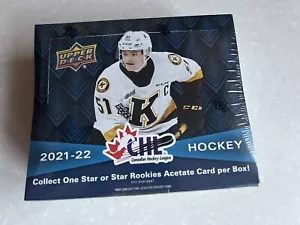 Caja Sellada Hobby Hockey CHL Upper Deck 2021-22 - 12 Paquetes - Imagen 1 de 6