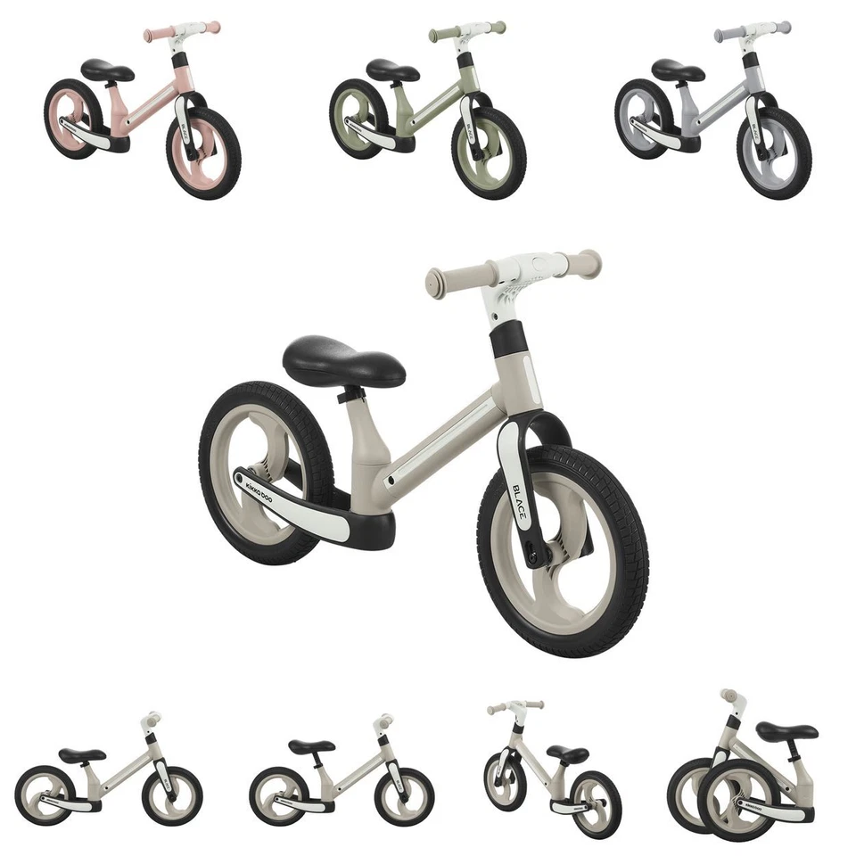 Kikkaboo Laufrad Blace 12 Zoll, Sitz einstellbar, Federung Vorderräder, faltbar - Bild 1 von 1