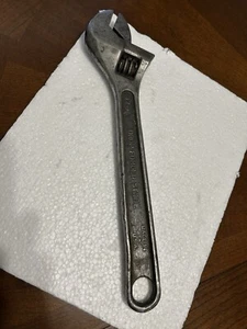 Vintage Crescent Tool Co. 12" Inch Adjustable Wrench Jamestown NY USA - Picture 1 of 6