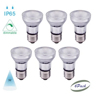 6 Pcs Waterproof PAR16 Led Spot Light Bulb 7 Watts AC/DC 110 Volt 220 Volt Glass - Picture 1 of 12