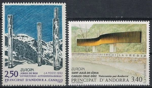 ANDORRA FRANCESE 1993 Europa 2v MNH** - Picture 1 of 1